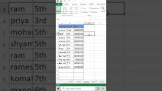 Insert Current Time In Excel #shorts #treding #ytshorts #ytstudio #thebwcs