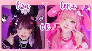 Lisa or Lena (Sanrio Edition)Compilation #lisa #lena #sanrio #kuromi #trending