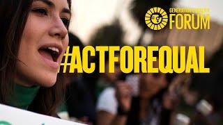 #ActForEqual - Join Generation Equality