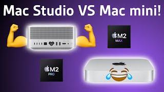 Mac Studio M2 Max VS Mac mini M2 Pro: DER UNERWARTETE SIEGER!