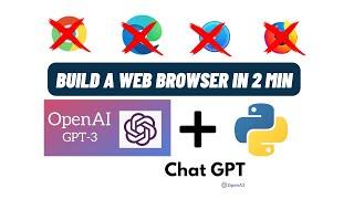 Building a Web Browser with OpenAI and Python In Just 2 Min | MUST WATCH IT