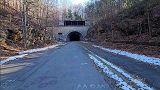 Deep Inside The Pennsylvania Turnpike Tunnels With Sleeping Bats During Winter