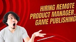 Remote Product Manager job, Game Publishing at Yodo1 | Open to people anywhere in the world