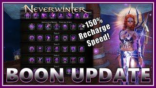 BOON UPDATE: How many do you Need? (dps/heal/tank) NEW Must Haves! (tested) - Neverwinter Preview