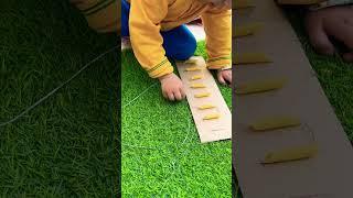 Fun game with Pasta  #game #toddler #learnandplay #shorts #ytshorts