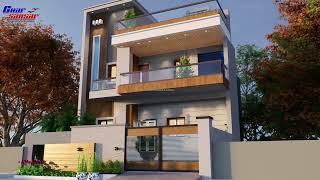 BEST 30 FEET HOME DESIGN | FRONT ELEVATION | GHAR SANSAR BIKANER