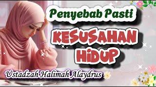 USTADZAH HALIMAH ALAYDRUS TERBARU || KUNCI AGAR BISA BERDAMAI DENGAN TAKDIR