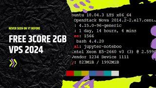 NEVER SEEN ON YT : FREE 3 CORE VPS + GPU