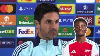 “WE WILL WIN UCL” BUKAYO SAKA IS BACK!! Mikel Arteta CONFIRMS! Arsenal vs PSV | Champions League