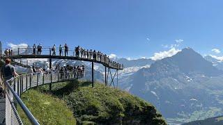 First Cliff Walk Grindelwald, Switzerland 4K - Travel Guide