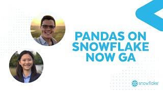 [LIVE] What’s New: Pandas On Snowflake