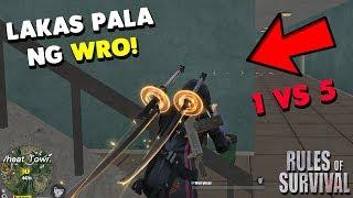 NAUBOS SA WRO KO! DUO VS FIRETEAM! YALUOK! (Rules of Survival: Battle Royale)