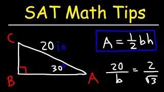 SAT Math Tips Tricks and Strategies!