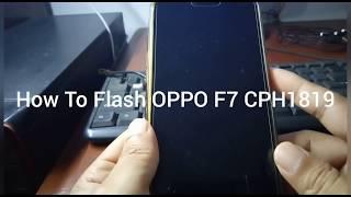 Cara Flash Oppo F7 (CPH1819) From MicroSD