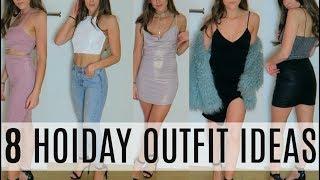 8 HOLIDAY OUTFIT IDEAS 2017 || STEPHANIE LEIGH