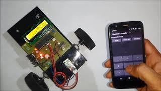 Bluetooth controlled robot using smartphone