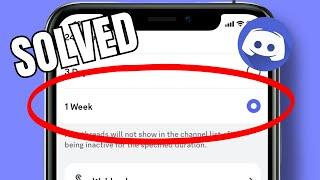 HOW TO HIDE ANY CHANNEL FOR 1 WEAK AFTER INACTIVITY ON DISCORD