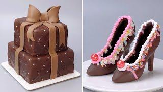 Tasty Fondant Cake Decorating Ideas |  How To Make  Wonderful Chocolate Cake Decorating Tutorials