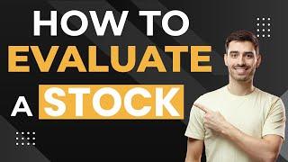 How to Evaluate a Stock - All Ratios Explained !