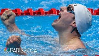 Matt Fallon ERUPTS for AMERICAN RECORD in 200m breast, secures Paris spot | NBC Sports