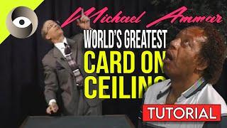 How to do Card on Ceiling | Saturday Sorcery Michael Ammar tutorial