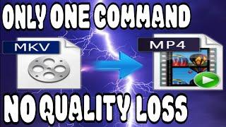 MKV To MP4 Converter PC - Free Software - No Re-Encoding Or Quality Loss - Convert In Seconds - 2020