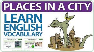 Places in a City - Learn English Vocabulary