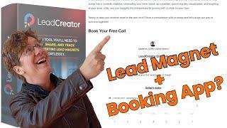 Seamlessly Embed a Booking App in Your Lead Magnet with Leadcreator (Demo!)