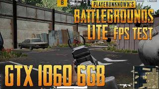 PUBG Lite FPS TEST - TEAM DEATHMATCH - GTX1060 6gb and i5 6500 - Very Low Settings