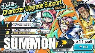 Character Upgrade Support Scout SUMMON | One Piece Bounty Rush