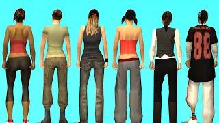 How to find all GIRLFRIENDS? GTA San Andreas (How to Date Them?)