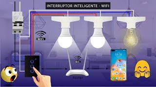 Increíble Interruptor Inteligente con Wifi | Domótica Casa Inteligente Smart Life