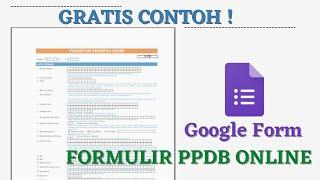 CARA MEMBUAT FORMULIR PPDB ONLINE, LENGKAP !