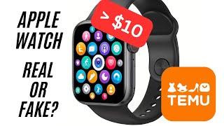 Real or Fake? Apple Watch from TEMU Unbox and test