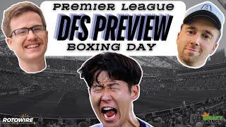 DraftKings DFS Preview for Boxing Day: Stocking Full of Tickets