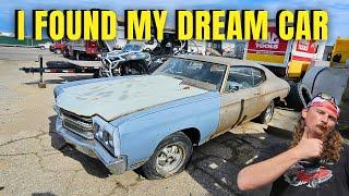 ABANDONED 1970 Chevelle - I Found My DREAM CAR -