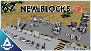 NEW blocks, ENEMIES and ENCOUNTERS! - Space Engineers Contact Update (Contact Pack, Block overview)