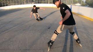 Flow Skate with Friends (Mike is back!)