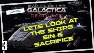 Battlestar Galactica Deadlock Sin and Sacrifice Ships New DLC