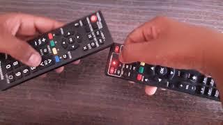 How to convert a simple tv remote to a gtpl set top box remote