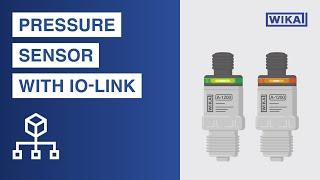 Pressure sensor with IO-Link, PNP or NPN switching output