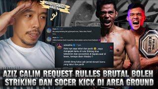 AZIZ CALIM TANTANG KKAJHE MAIN RULLES STRIKING BISA SOCER KICK KEPALA‼️COACH RUDI BERIKAN TANGGAPAN