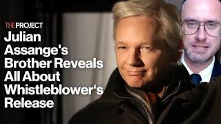 Julian Assange's Brother Reveals All About Whistleblowers Release