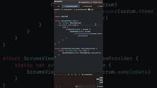 #CodeLabsPro #SpeedCoding #SwiftUI #ScrumsView #Part3