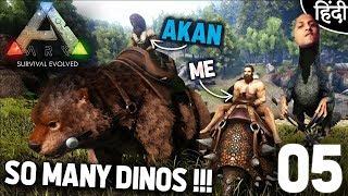 MEETING Another Survivor !! | ARK Survival Evolved EP05 In HINDI
