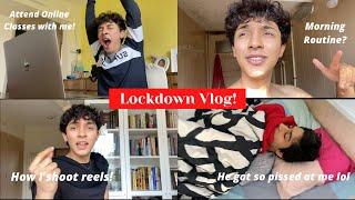 VLOG#1 - DAY IN MY LIFE IN LOCKDOWN! *chaotic*