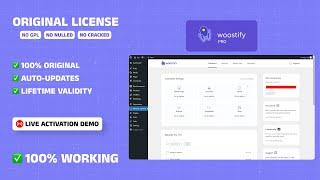 Woostify Pro with License Key | Premium WooCommerce Store Theme with Cheap Lifetime Activation key