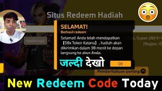 Indonesia Server New Redeem Code Today  || Garena Free Fire