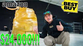 I Paid $500 for $24,000 Worth Of Mystery Returns - Amazon Return Pallet Unboxing