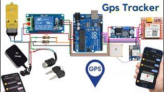 GSM + GPS Based Vehicle Location Tracking System using Arduino | GPS Tracker